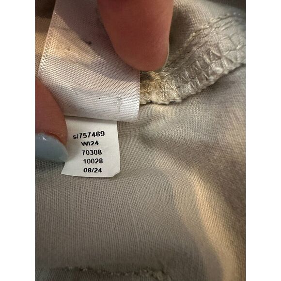 Loft Beige Barrel Pants Size 0 - Picture 2 of 5